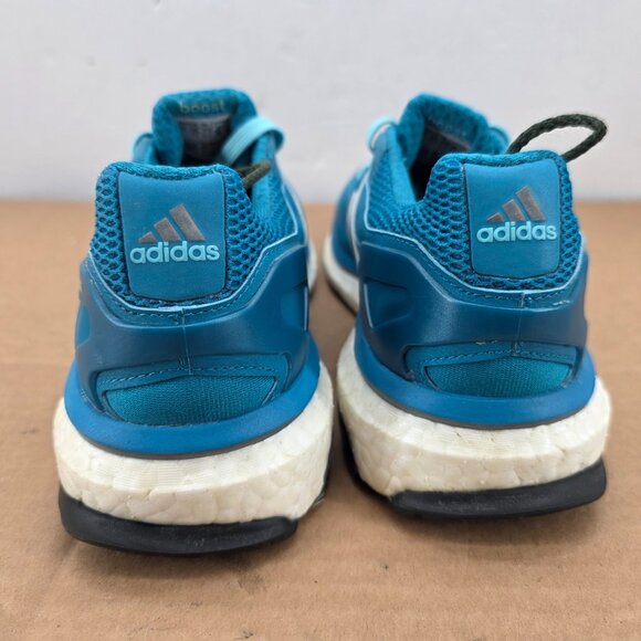 Adidas Womens Energy Boost TechFit Q21116 Teal Running Shoes Sneakers Size 9 - Picture 3 of 13